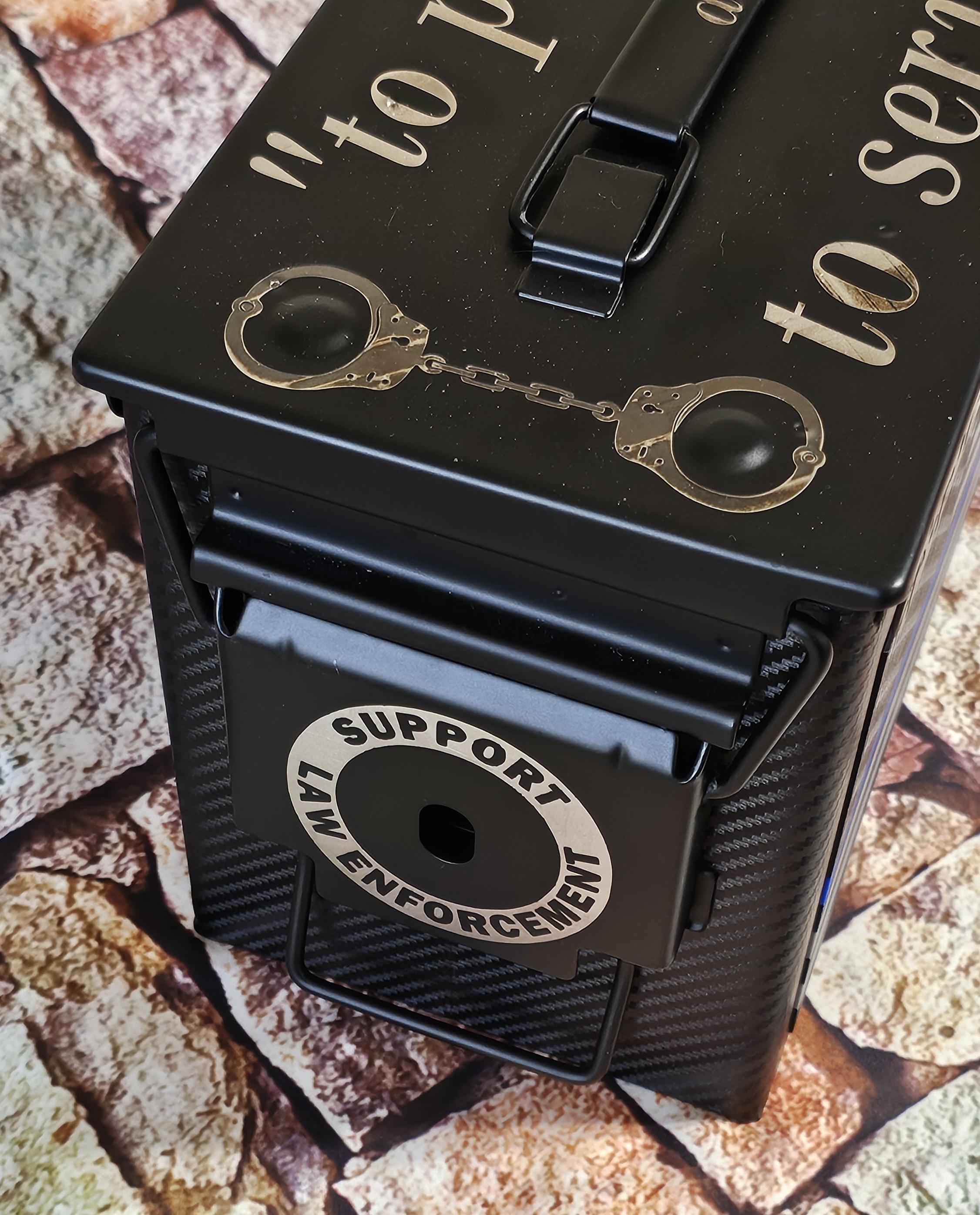 Custom Ammo Can - Laser engraved metal storage